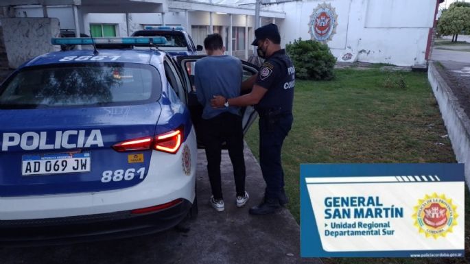 Un joven de 17 años fue detenido por golpear a una adolescente