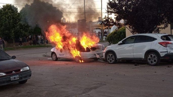 Atacaron a la comisaría donde se aloja la madre del niño asesinado en La Pampa