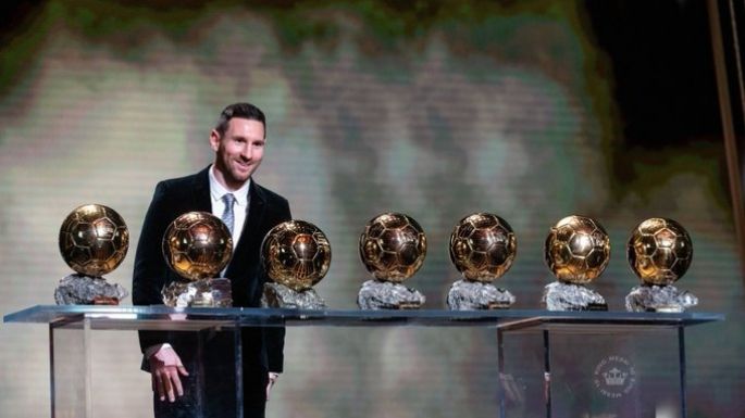 Messi ganó el 7° balón de oro