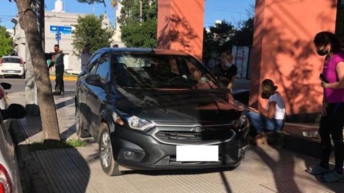 Choque sin lesionados sobre el Bulevar Italia