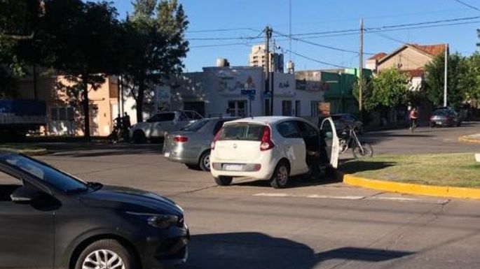 Choque sin lesionados sobre el Bulevar Italia