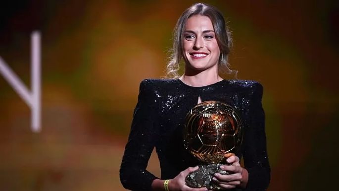 Alexia Putellas ganó el Balón de Oro femenino