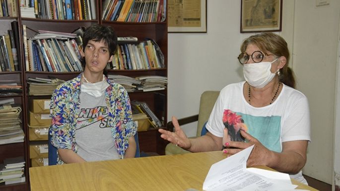 Una vecina hizo pública la “mala  atención” de su hija discapacitada