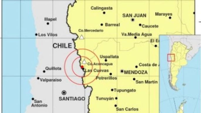 El sismo de 5,8 grados en Mendoza también se sintió en Córdoba y en Chile