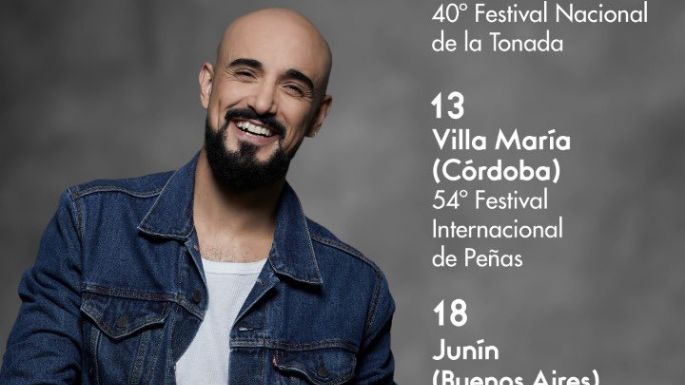 Abel Pintos, el primer confirmado para el Festival de Peñas