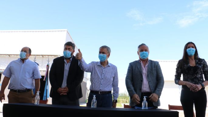 El gobernador habilitó el Parque Industrial N° 37 en Ucacha