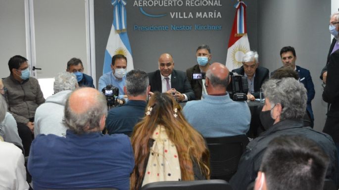 El jefe de Gabinete visitó Villa María:  “Estamos presentes para sumar en beneficio de toda Córdoba”