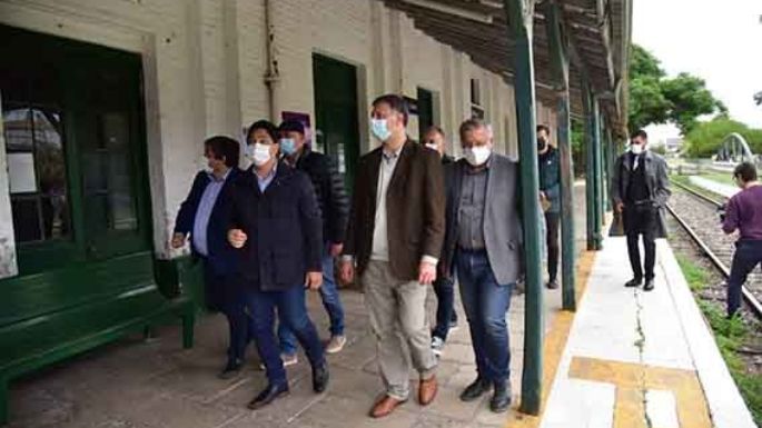 El presidente de Trenes Argentinos dio el primer paso para la obra de mejora de la estación
