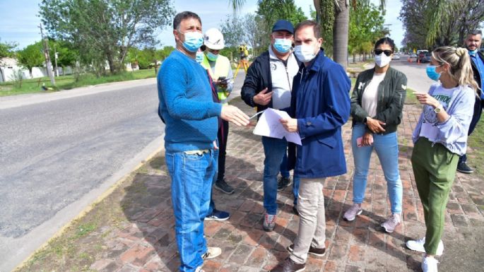 Comenzaron las tareas de repavimentación de avenidas del acceso norte a la ciudad