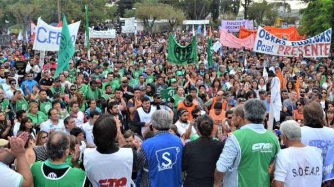 Gremios realizarán un acto en respaldo del Frente de Todos