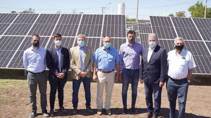 Con energía solar