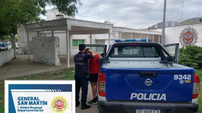 Detuvieron a un joven por lesionar a un niño que jugaba en la vereda