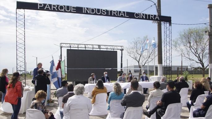 Inauguraron un nuevo parque industrial en el interior