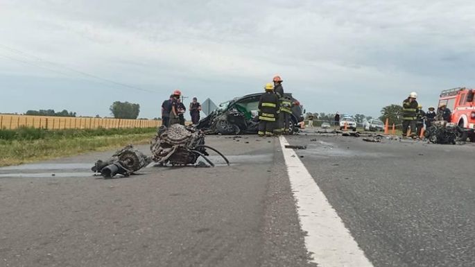 Doble tragedia con siete muertos, entre ellos un dirigente radical de Laboulaye