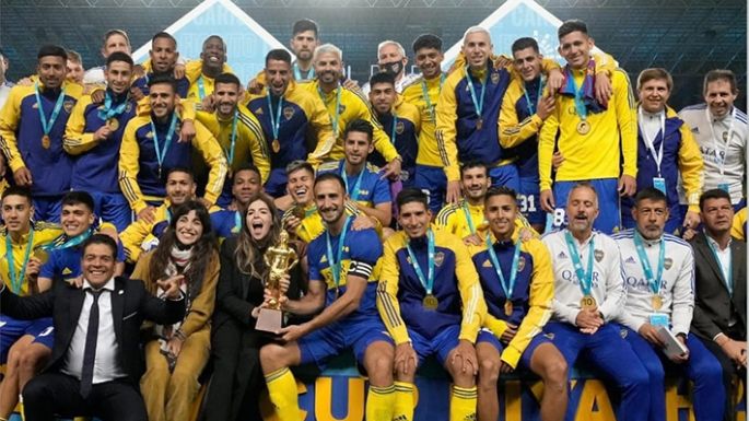 Boca festejó ante el Barsa