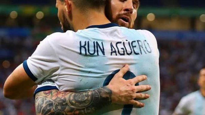 Messi al Kun: "Te voy a extrañar muchísimo"