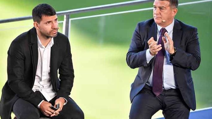Un acongojado Sergio Agüero anunció su retiro del fútbol