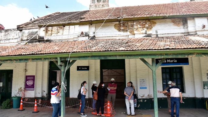 Inició la reforma de la estación de tren