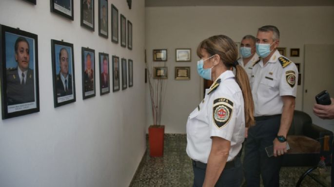 Estuvo en Villa María la jefa de la Policía de la Provincia de Córdoba