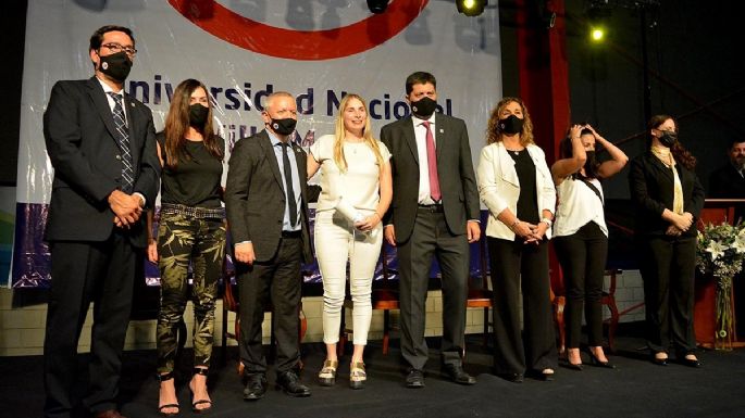Acto de colación de la Universidad Nacional de Villa María