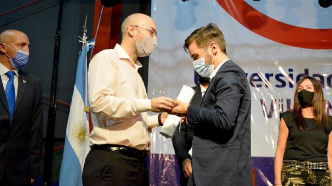 Acto de colación de la Universidad Nacional de Villa María