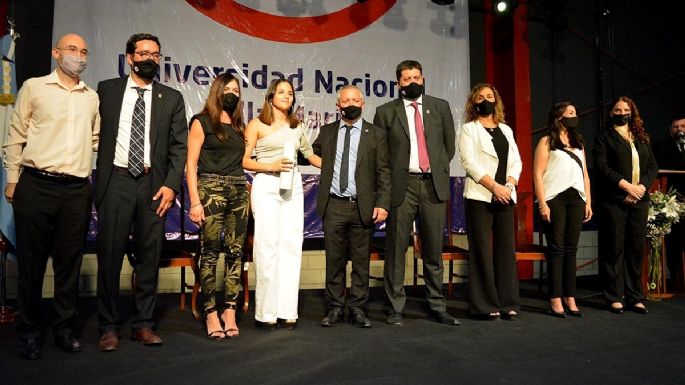 Acto de colación de la Universidad Nacional de Villa María