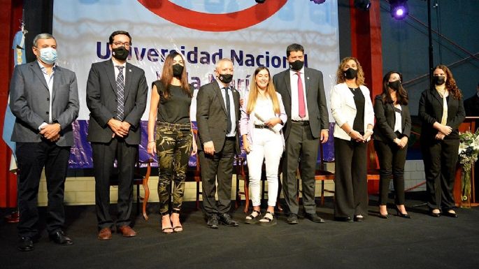 Acto de colación de la Universidad Nacional de Villa María