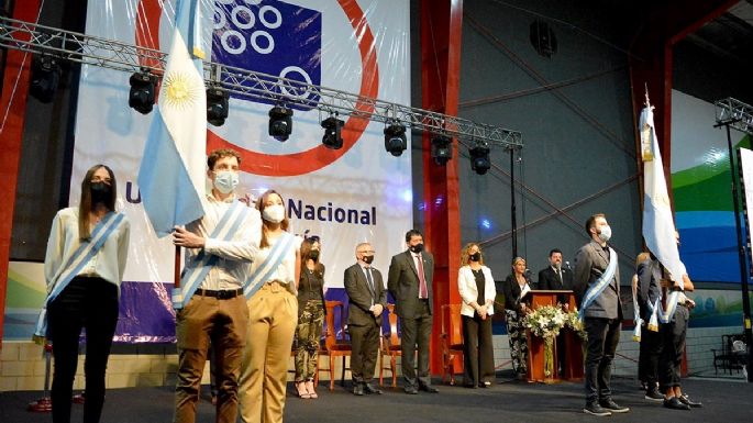 Acto de colación de la Universidad Nacional de Villa María