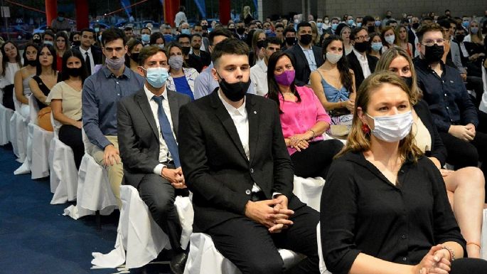 Acto de colación de la Universidad Nacional de Villa María