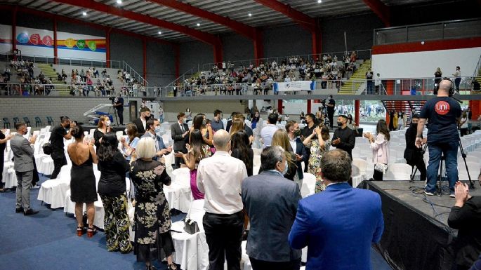 Acto de colación de la Universidad Nacional de Villa María