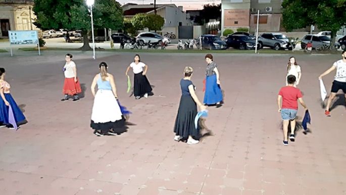 Patio de zamba inicial