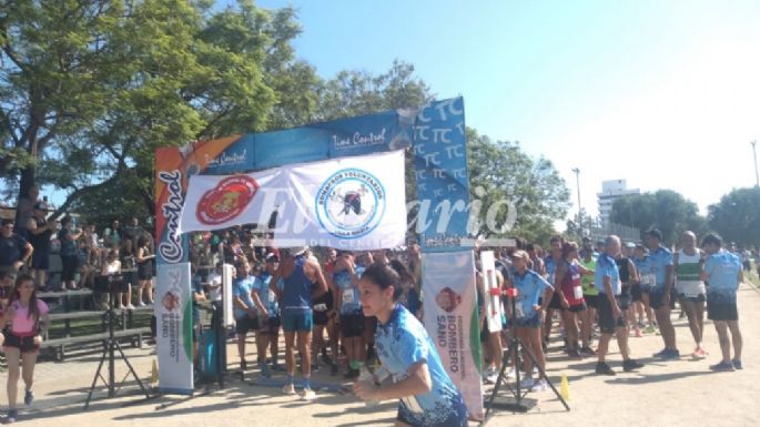 Con más de 300 inscriptos, se corrió la maratón de Bomberos Voluntarios