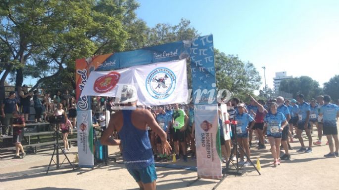Con más de 300 inscriptos, se corrió la maratón de Bomberos Voluntarios