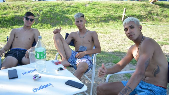 El calor se disfrutó en la costanera