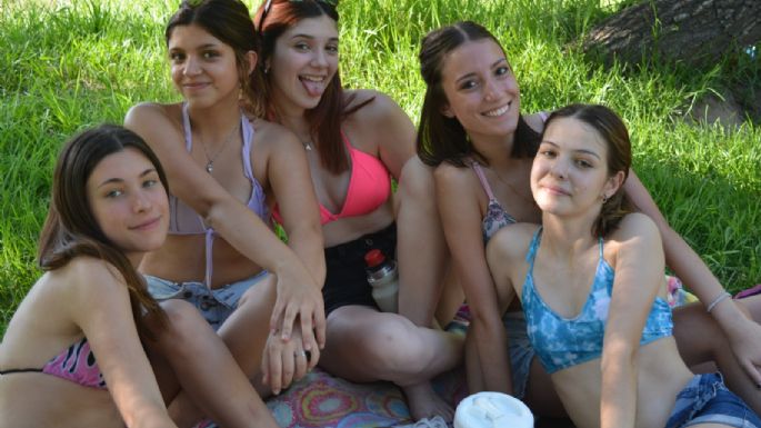 El calor se disfrutó en la costanera