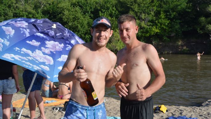 El calor se disfrutó en la costanera