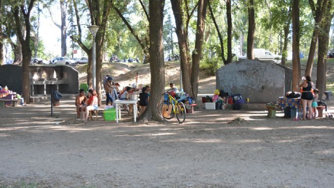 El calor se disfrutó en la costanera