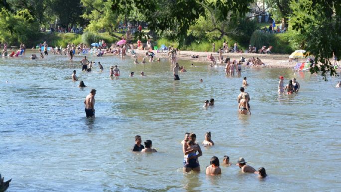 El calor se disfrutó en la costanera