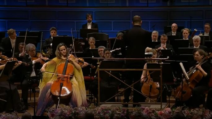 Sol Gabetta actuó en el Concierto del Premio Nobel y su música sale en una película de Netflix