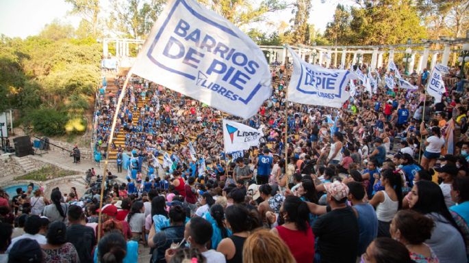 Barrios de Pie conmemoró sus veinte años de lucha