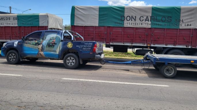 Choque en cadena en la Ruta Nacional Nº 2