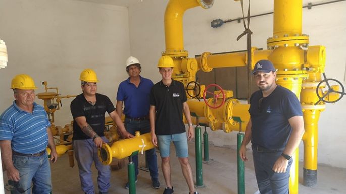 Gas para todo un barrio