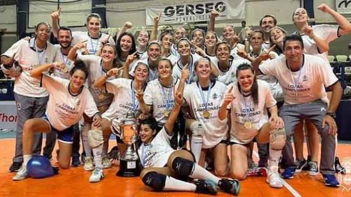 Camila Giraudo fue campeona con el Lobo