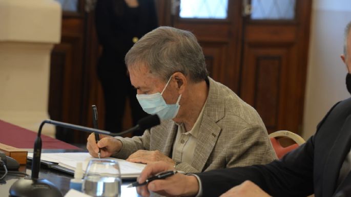 Schiaretti y Perotti firmaron el acuerdo para la obra del acueducto