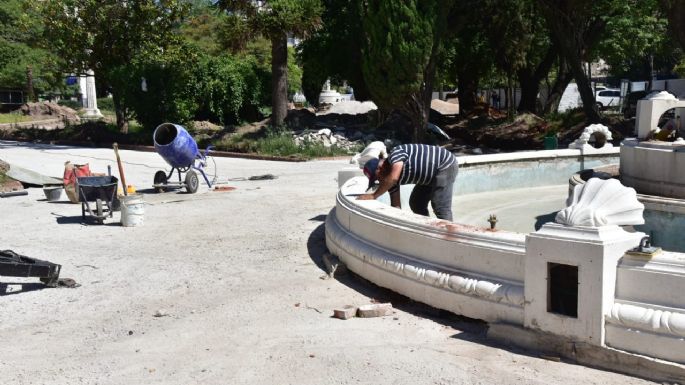 Plaza Centenario: brindan detalles del avance de las obras