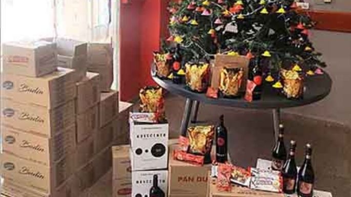 Un gran gesto por la labor de los bomberos