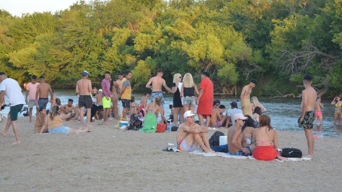 Los villamarienses coparon la costanera