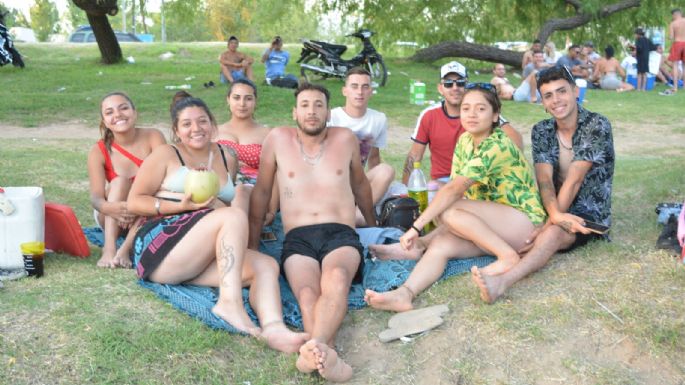 Los villamarienses coparon la costanera