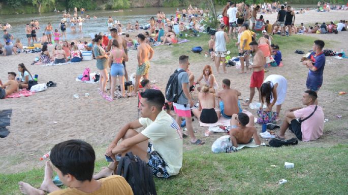 Los villamarienses coparon la costanera