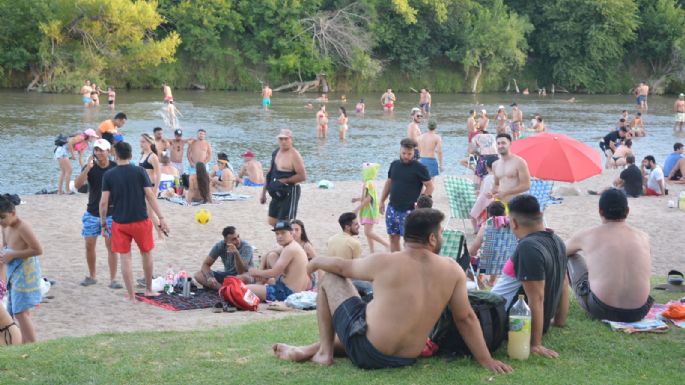 Los villamarienses coparon la costanera